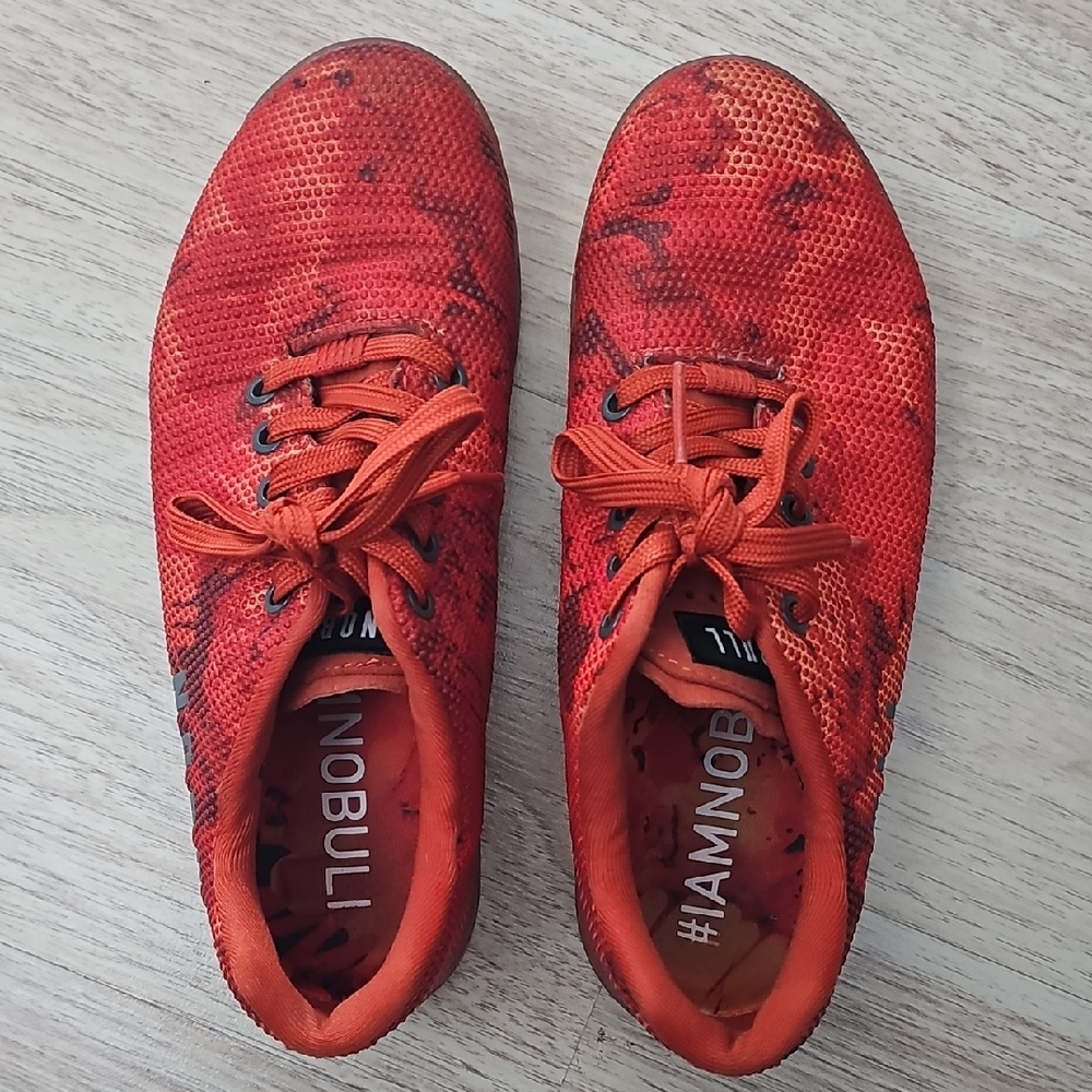 NOBULL Women's Fiery Red Sneakers